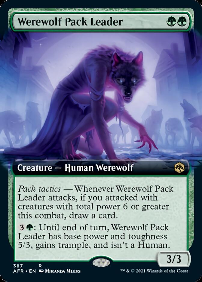 Werewolf Pack Leader (Extended Art) [Dungeons & Dragons: Adventures in the Forgotten Realms] | Shuffle n Cut Hobbies & Games