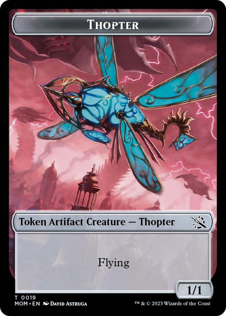 Thopter Token [March of the Machine Tokens] | Shuffle n Cut Hobbies & Games