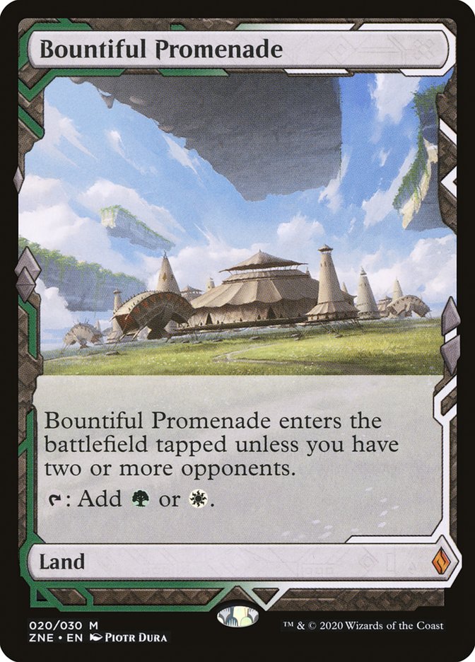 Bountiful Promenade (Expeditions) [Zendikar Rising Expeditions] | Shuffle n Cut Hobbies & Games