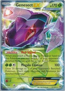 Genesect EX (11/101) (Emerald King - Andrew Estrada) [World Championships 2014] | Shuffle n Cut Hobbies & Games