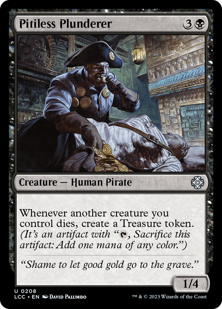 Pitiless Plunderer [The Lost Caverns of Ixalan Commander] | Shuffle n Cut Hobbies & Games