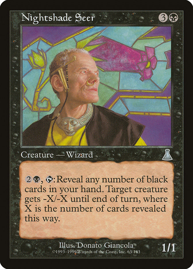 Nightshade Seer [Urza's Destiny] | Shuffle n Cut Hobbies & Games