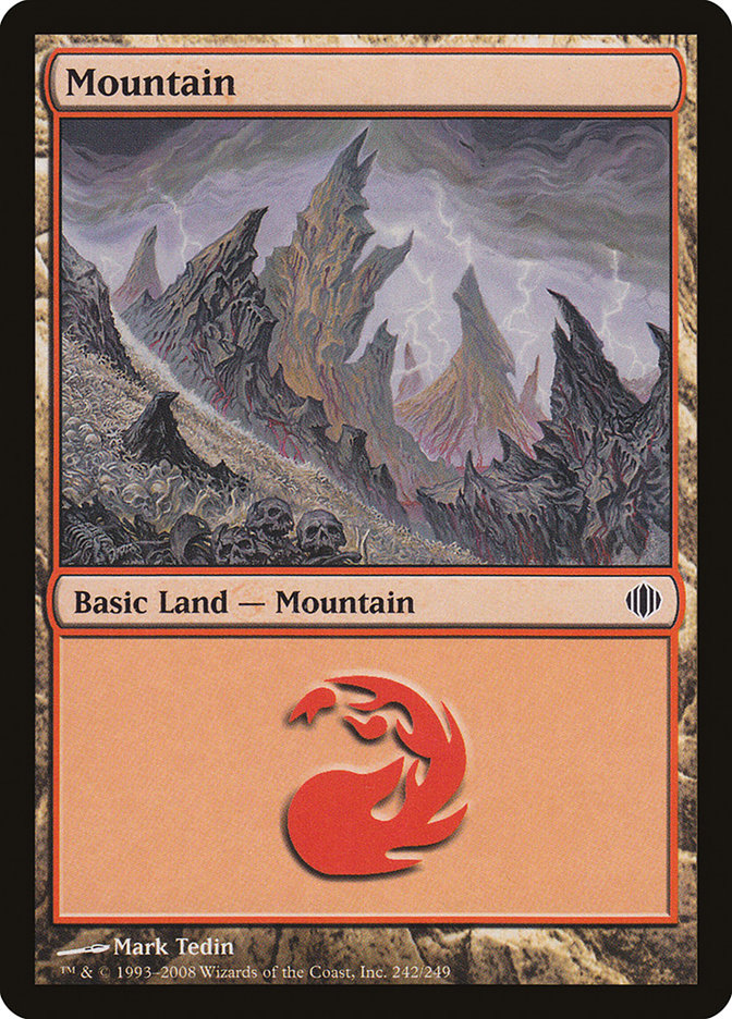 Mountain (242) [Shards of Alara] | Shuffle n Cut Hobbies & Games