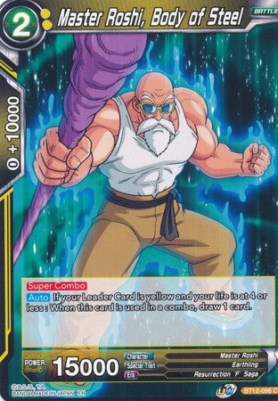 Master Roshi, Body of Steel [BT12-096] | Shuffle n Cut Hobbies & Games