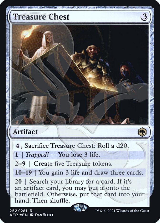 Treasure Chest (Ampersand Promo) [Dungeons & Dragons: Adventures in the Forgotten Realms Promos] | Shuffle n Cut Hobbies & Games