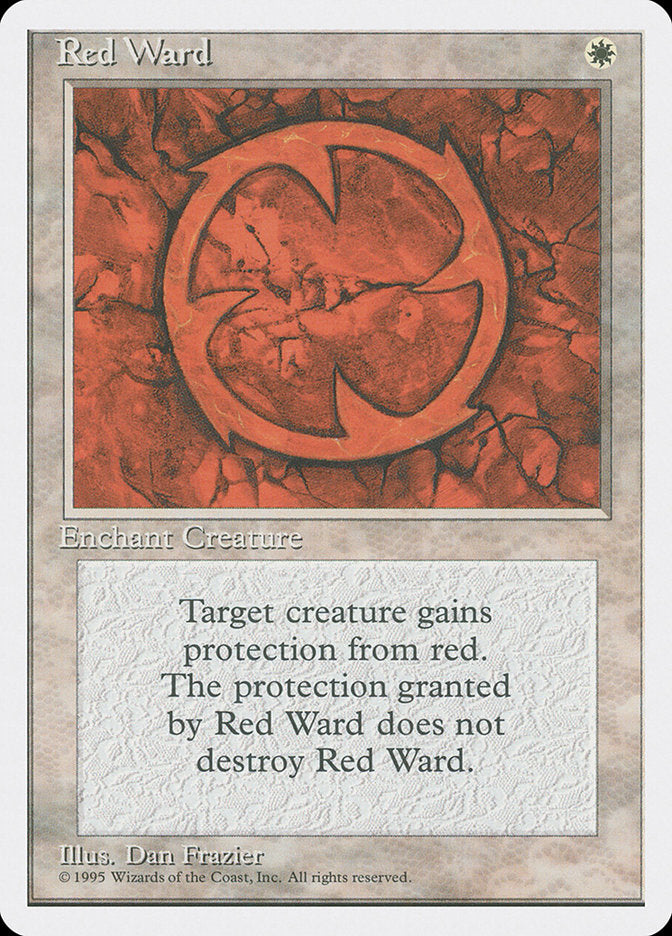 Red Ward [Fourth Edition] | Shuffle n Cut Hobbies & Games