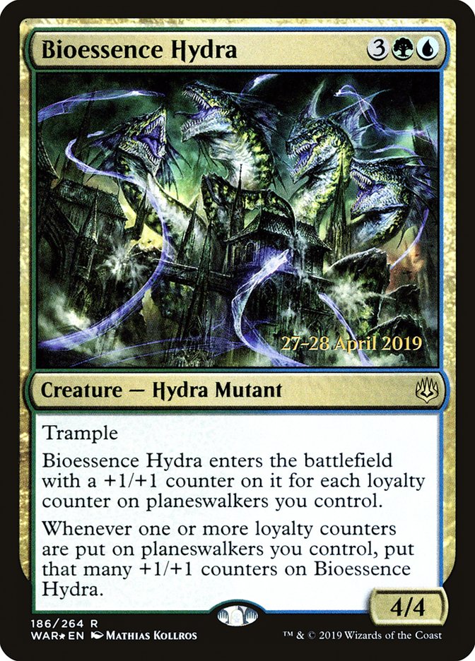 Bioessence Hydra [War of the Spark Prerelease Promos] | Shuffle n Cut Hobbies & Games