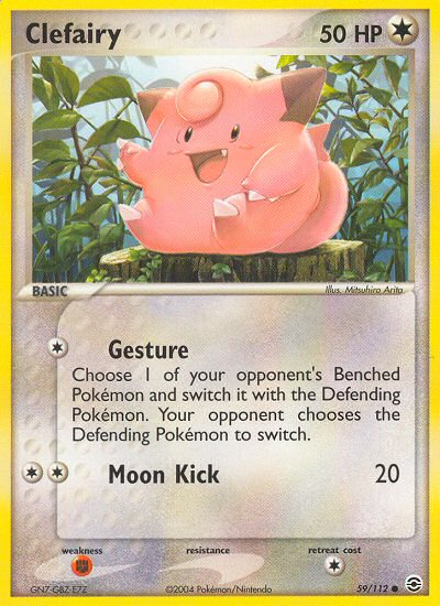 Clefairy (59/112) [EX: FireRed & LeafGreen] | Shuffle n Cut Hobbies & Games