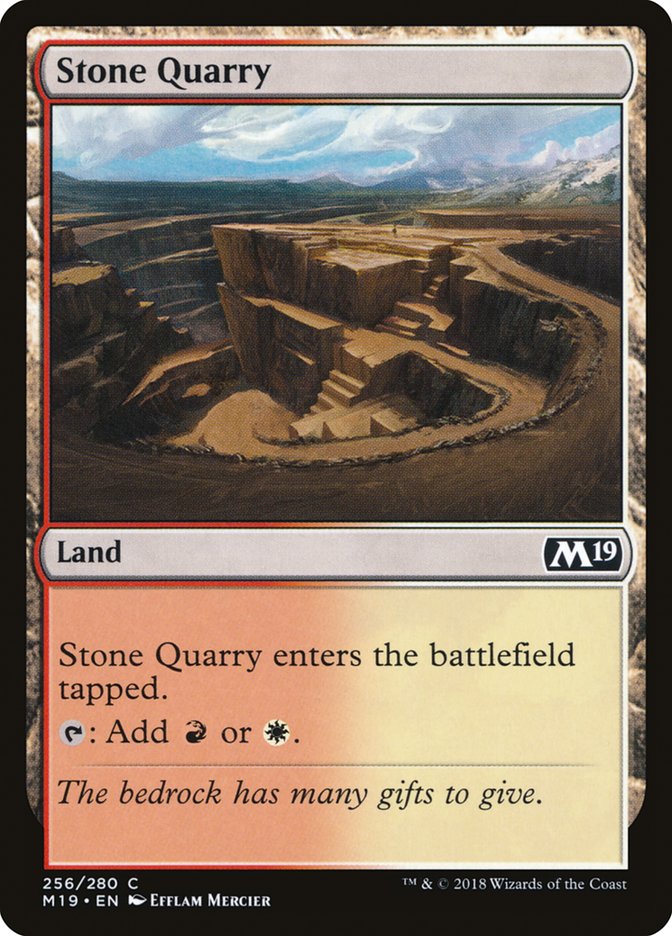 Stone Quarry [Core Set 2019] | Shuffle n Cut Hobbies & Games