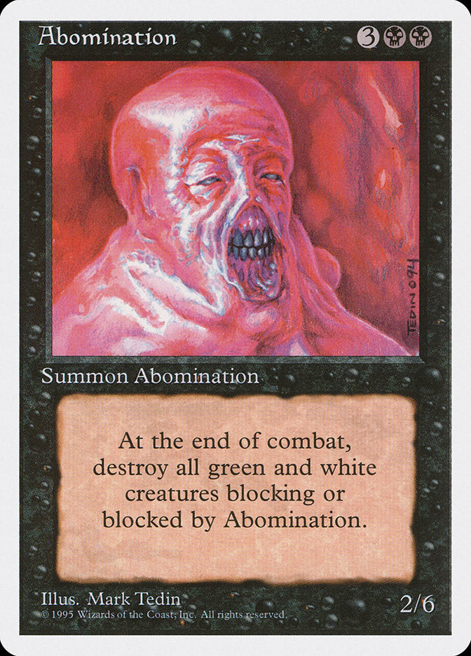 Abomination [Fourth Edition] | Shuffle n Cut Hobbies & Games