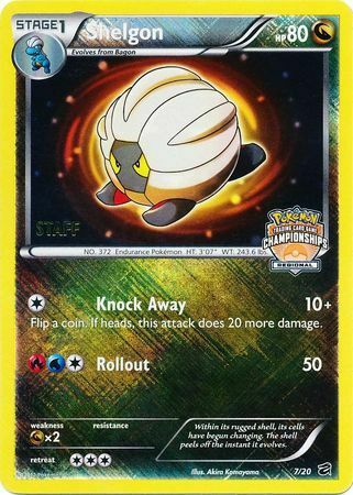 Shelgon (7/20) (Regional Championship Promo Staff) [Black & White: Dragon Vault] | Shuffle n Cut Hobbies & Games