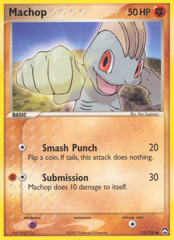 Machop (53/108) [EX: Power Keepers] | Shuffle n Cut Hobbies & Games