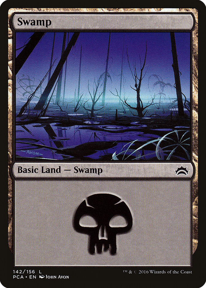 Swamp (142) [Planechase Anthology] | Shuffle n Cut Hobbies & Games