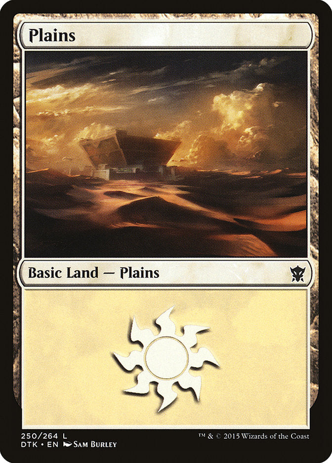 Plains (250) [Dragons of Tarkir] | Shuffle n Cut Hobbies & Games