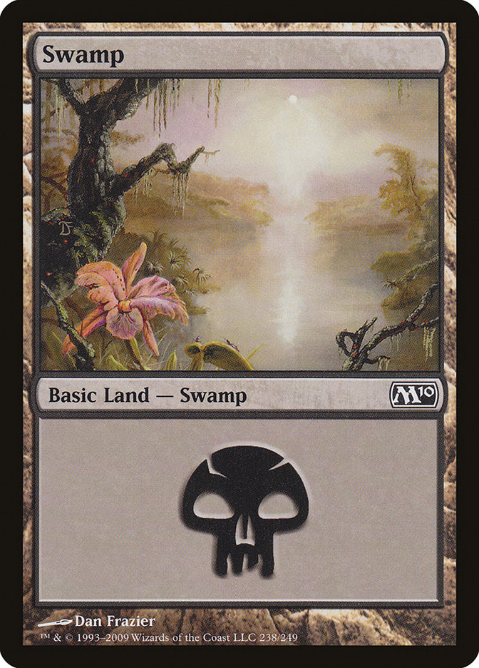 Swamp (238) [Magic 2010] | Shuffle n Cut Hobbies & Games