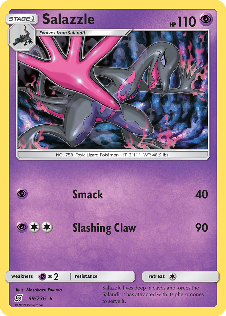 Salazzle (99/236) [Sun & Moon: Unified Minds] | Shuffle n Cut Hobbies & Games