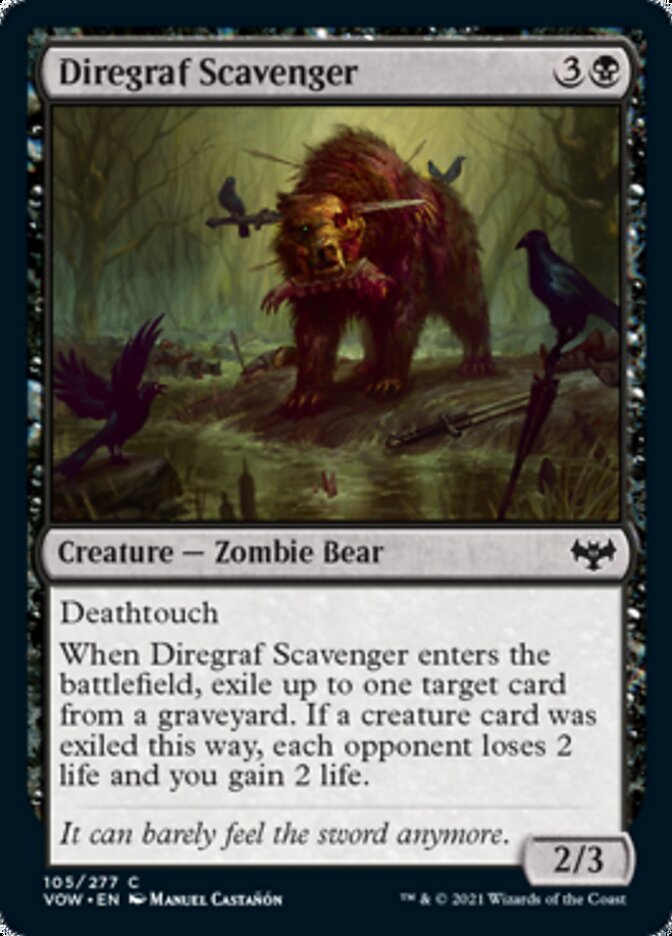 Diregraf Scavenger [Innistrad: Crimson Vow] | Shuffle n Cut Hobbies & Games