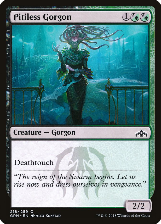 Pitiless Gorgon [Guilds of Ravnica] | Shuffle n Cut Hobbies & Games