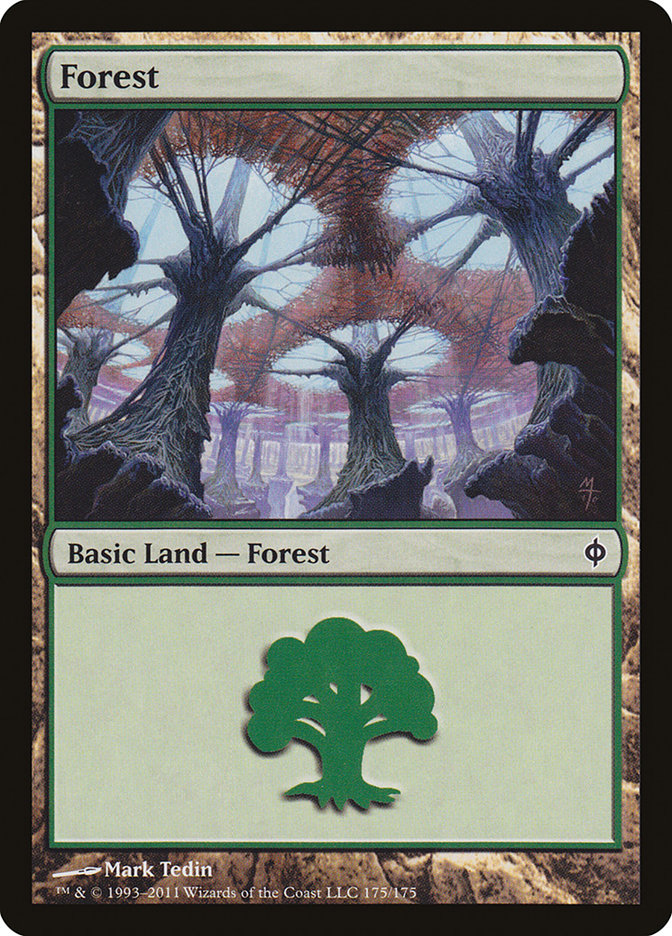 Forest (175) [New Phyrexia] | Shuffle n Cut Hobbies & Games