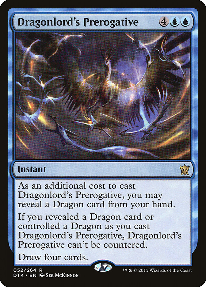 Dragonlord's Prerogative [Dragons of Tarkir] | Shuffle n Cut Hobbies & Games