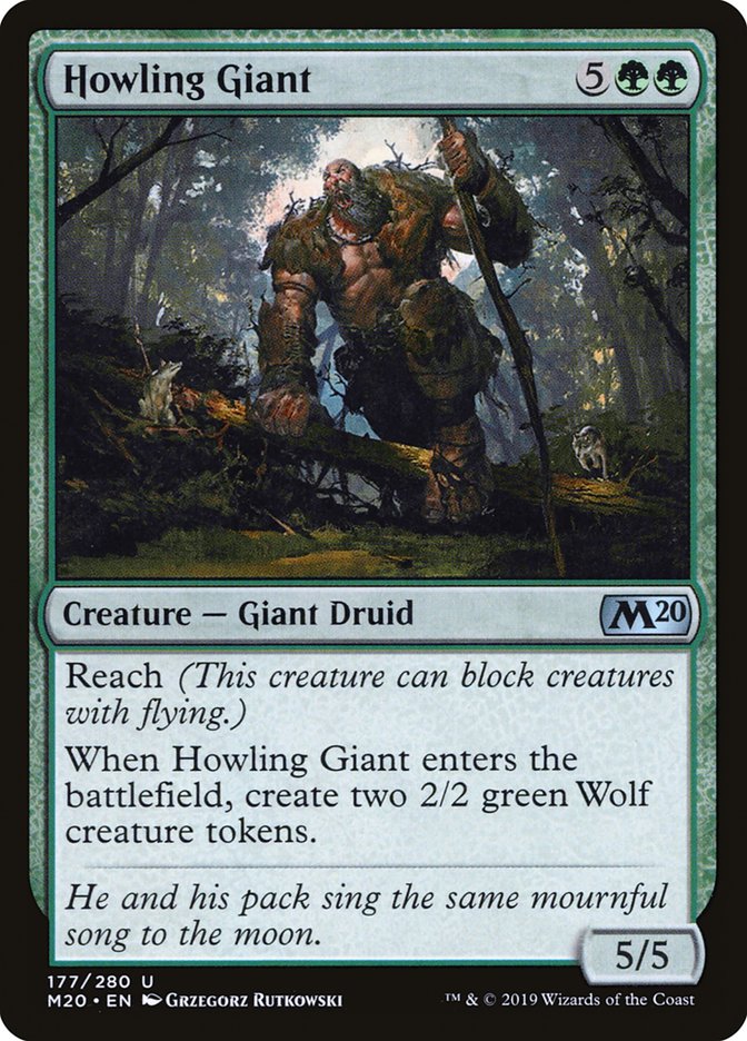 Howling Giant [Core Set 2020] | Shuffle n Cut Hobbies & Games