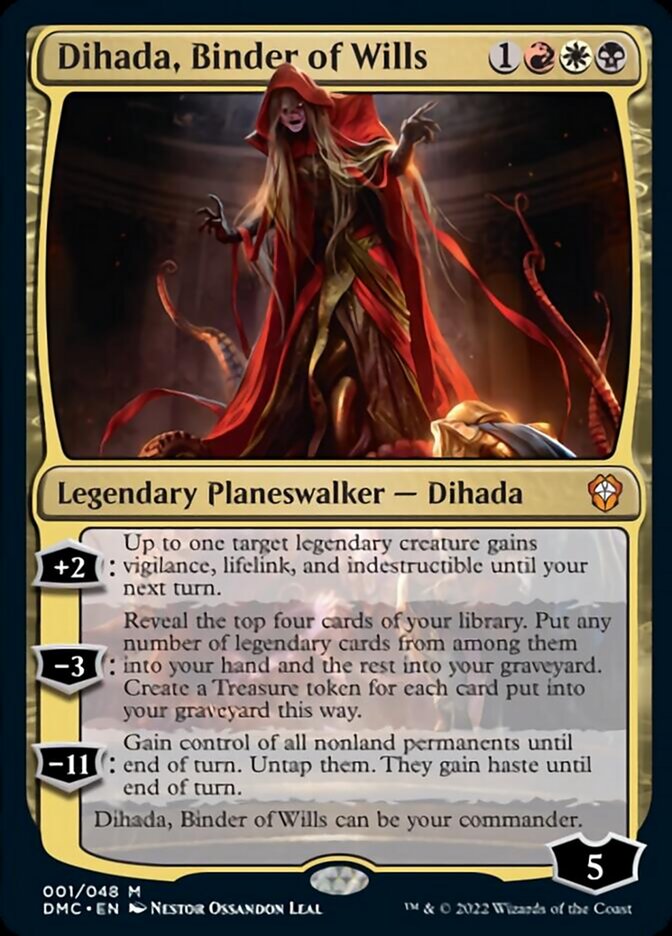 Dihada, Binder of Wills [Dominaria United Commander] | Shuffle n Cut Hobbies & Games