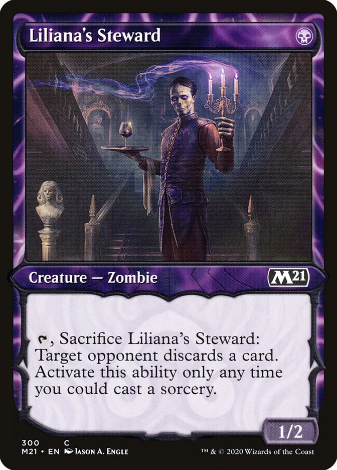 Liliana's Steward (Showcase) [Core Set 2021] | Shuffle n Cut Hobbies & Games