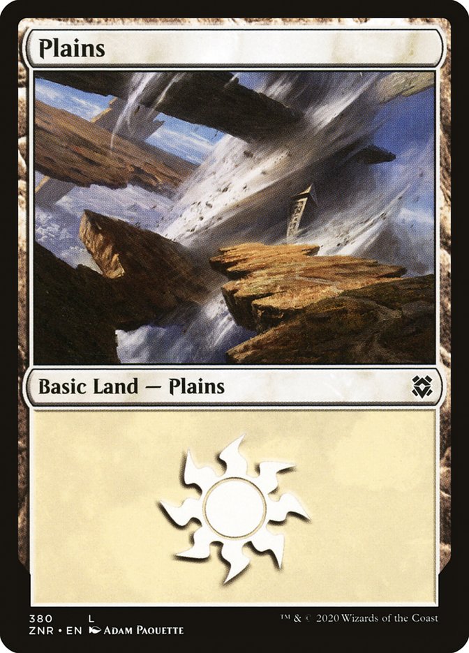 Plains (380) [Zendikar Rising] | Shuffle n Cut Hobbies & Games