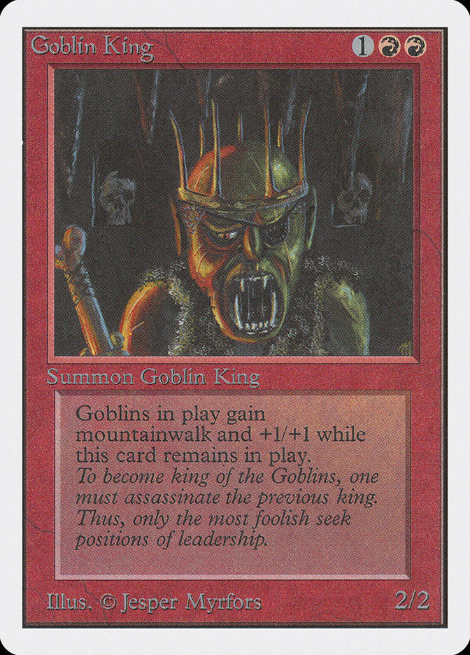 Goblin King [Unlimited Edition] | Shuffle n Cut Hobbies & Games