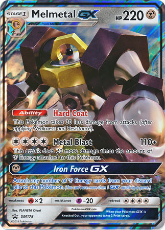 Melmetal GX (SM178) (Jumbo Card) [Sun & Moon: Black Star Promos] | Shuffle n Cut Hobbies & Games