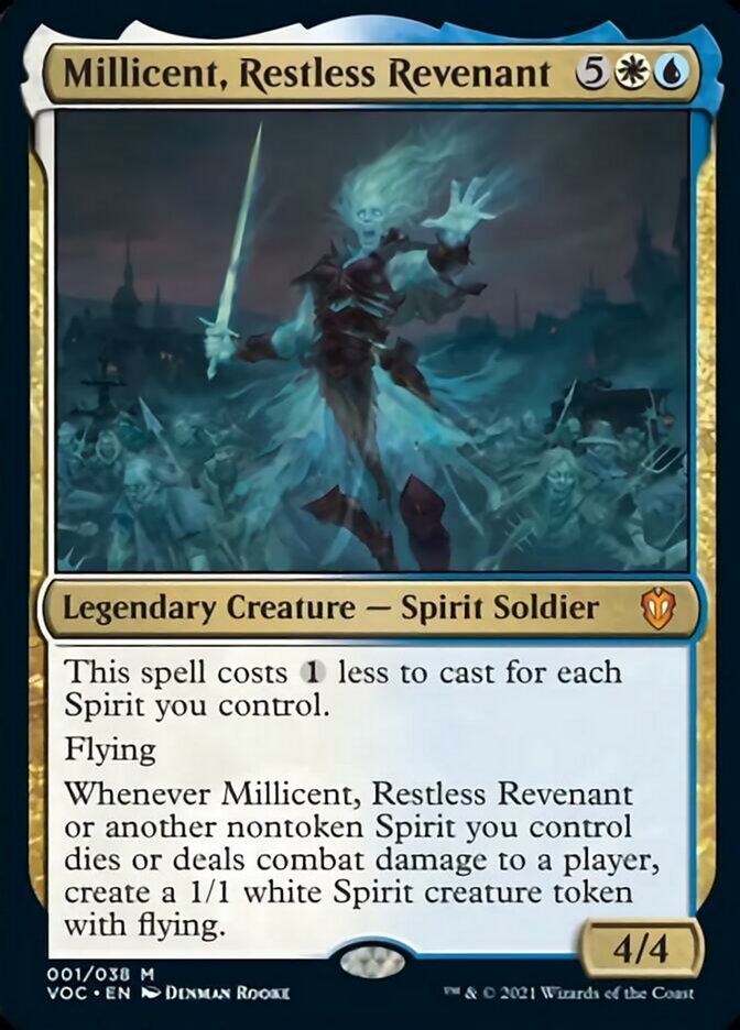 Millicent, Restless Revenant (Display Commander) [Innistrad: Crimson Vow Commander] | Shuffle n Cut Hobbies & Games