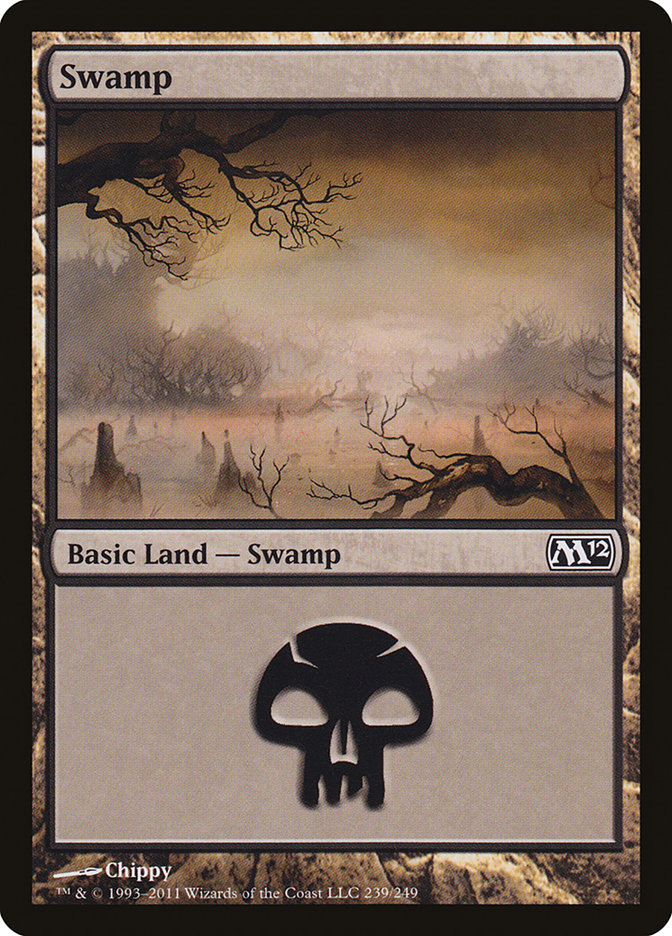 Swamp (239) [Magic 2012] | Shuffle n Cut Hobbies & Games