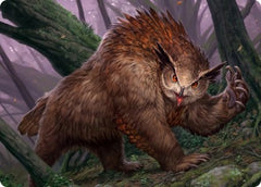 Owlbear Art Card [Dungeons & Dragons: Adventures in the Forgotten Realms Art Series] | Shuffle n Cut Hobbies & Games