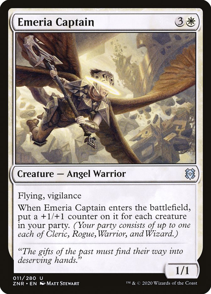 Emeria Captain [Zendikar Rising] | Shuffle n Cut Hobbies & Games