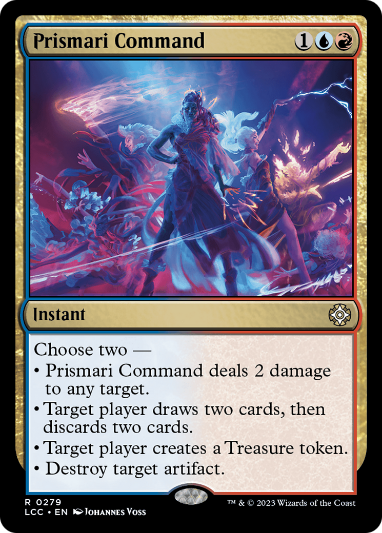 Prismari Command [The Lost Caverns of Ixalan Commander] | Shuffle n Cut Hobbies & Games