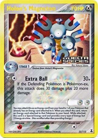 Holon's Magneton (22/113) (Stamped) [EX: Delta Species] | Shuffle n Cut Hobbies & Games