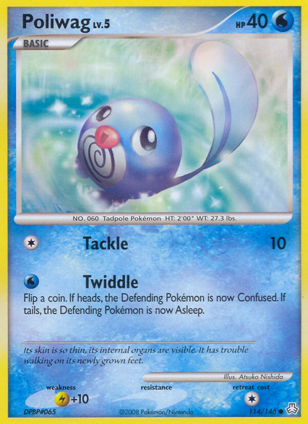 Poliwag (114/146) [Diamond & Pearl: Legends Awakened] | Shuffle n Cut Hobbies & Games