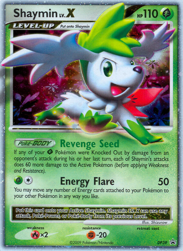 Shaymin LV.X (DP39) [Diamond & Pearl: Black Star Promos] | Shuffle n Cut Hobbies & Games