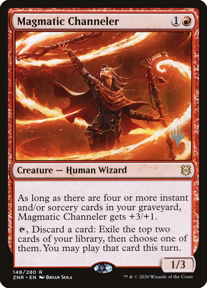 Magmatic Channeler (Promo Pack) [Zendikar Rising Promos] | Shuffle n Cut Hobbies & Games