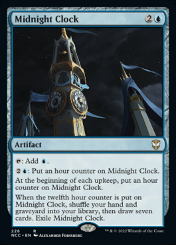 Midnight Clock [Streets of New Capenna Commander] | Shuffle n Cut Hobbies & Games