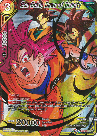 Son Goku, Dawn of Divinity (SPR) [BT8-109] | Shuffle n Cut Hobbies & Games