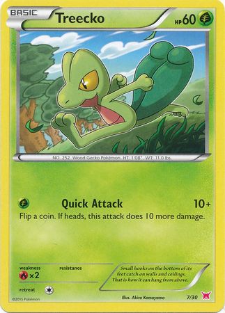 Treecko (7/30) [XY: Trainer Kit 2 - Latias] | Shuffle n Cut Hobbies & Games