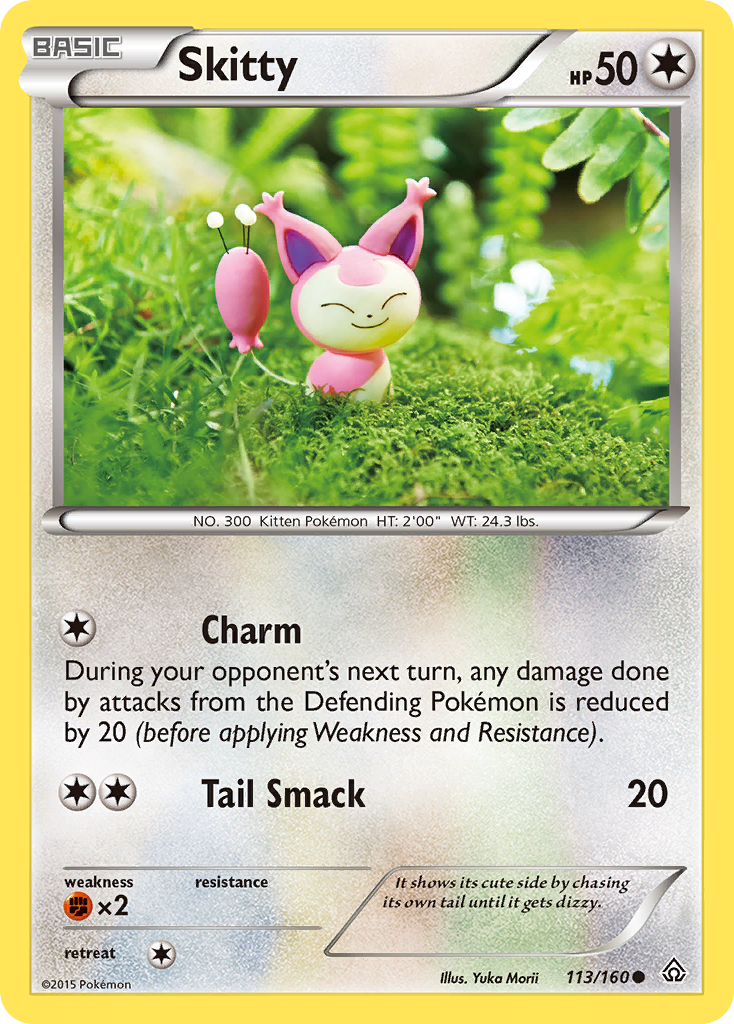 Skitty (113/160) [XY: Primal Clash] | Shuffle n Cut Hobbies & Games