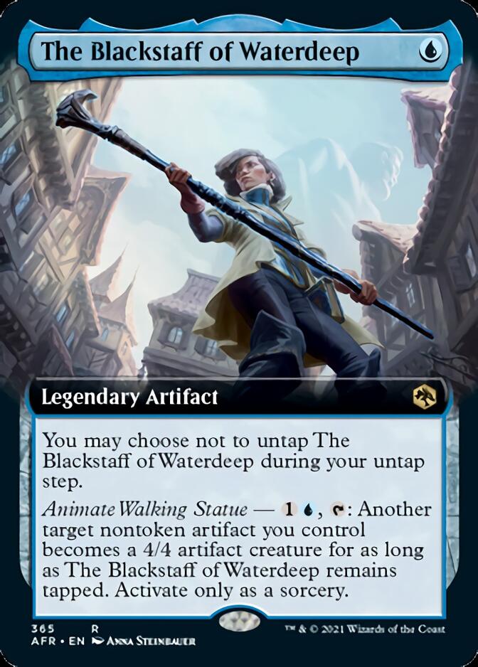 The Blackstaff of Waterdeep (Extended Art) [Dungeons & Dragons: Adventures in the Forgotten Realms] | Shuffle n Cut Hobbies & Games