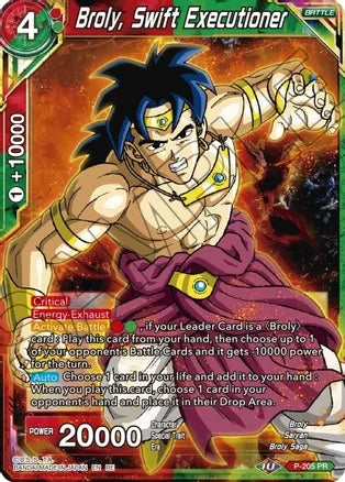 Broly, Swift Executioner [P-205] | Shuffle n Cut Hobbies & Games