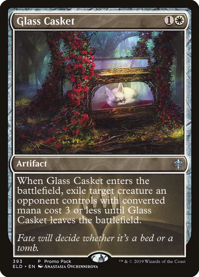 Glass Casket (Promo Pack) [Throne of Eldraine Promos] | Shuffle n Cut Hobbies & Games