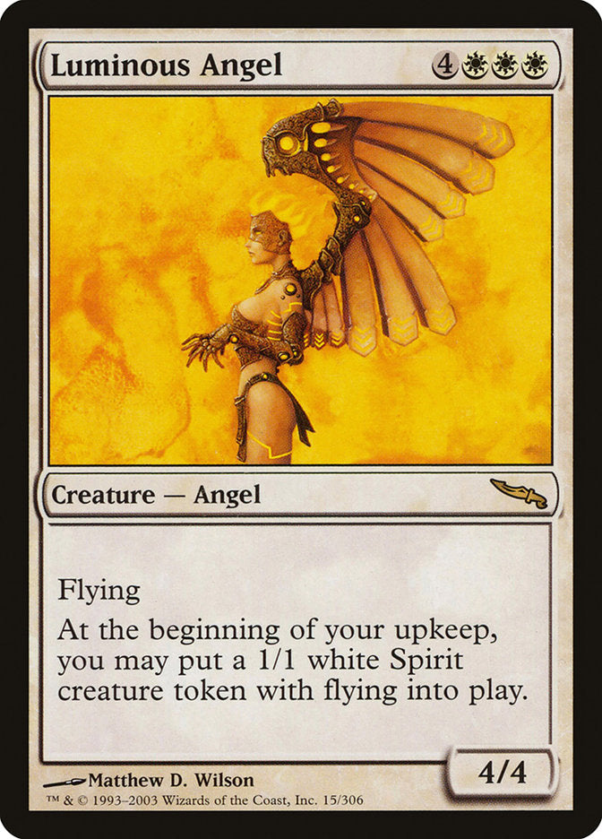 Luminous Angel [Mirrodin] | Shuffle n Cut Hobbies & Games