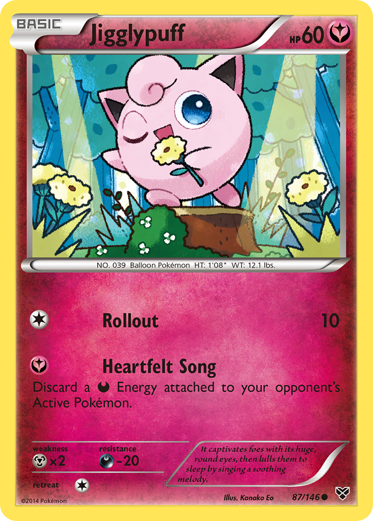 Jigglypuff (87/146) [XY: Base Set] | Shuffle n Cut Hobbies & Games