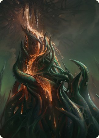 Copperline Gorge Art Card [Phyrexia: All Will Be One Art Series] | Shuffle n Cut Hobbies & Games