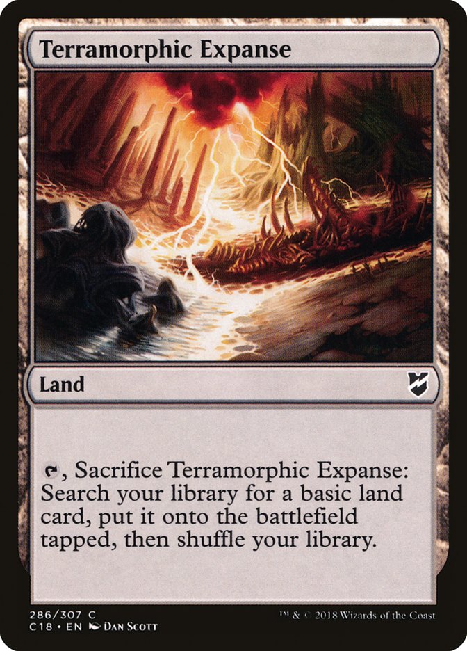 Terramorphic Expanse [Commander 2018] | Shuffle n Cut Hobbies & Games